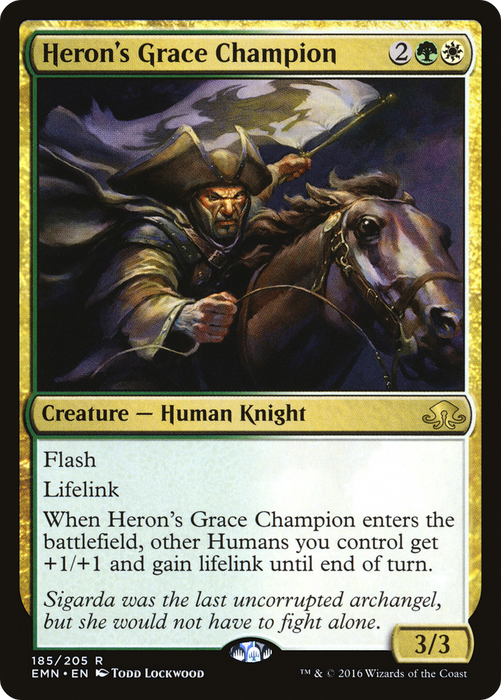 Heron's Grace Champion (EMN-185) - rare
