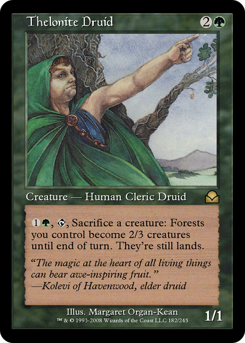 Thelonite Druid (ME2-182) - rare - Foil