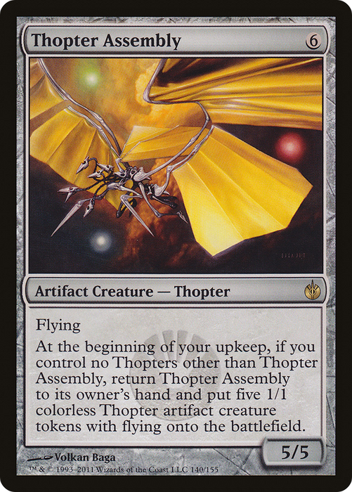Thopter Assembly (MBS-140) - rare - Foil