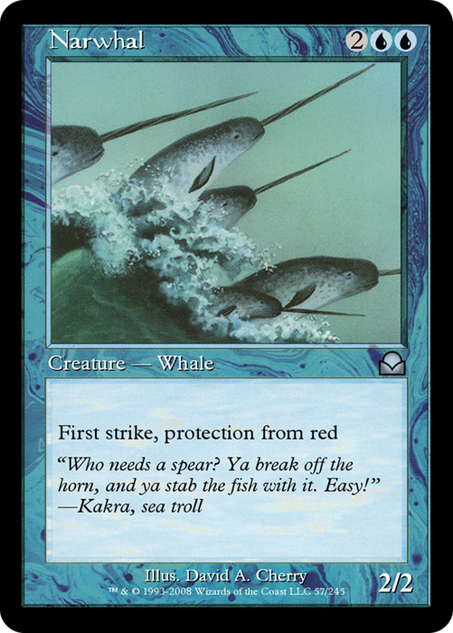 Narwhal (ME2-057) - uncommon - Foil