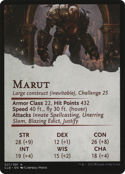 Marut // Marut (ACLB-021) - common (Borderless) - Foil