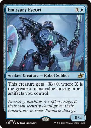 Emissary Escort (PPEOE-056) - rare - Foil