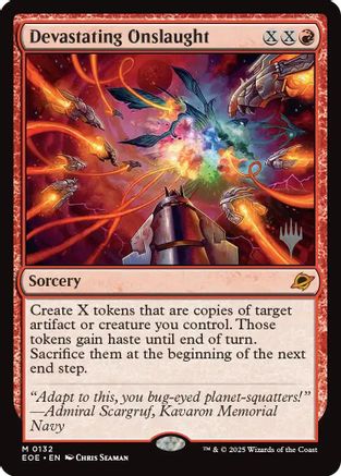 Devastating Onslaught (PPEOE-132) - mythic