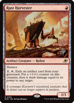 Rust Harvester (PPEOE-159) - rare - Foil