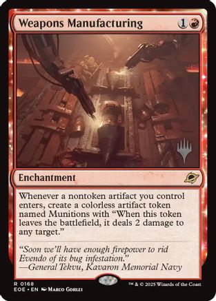 Weapons Manufacturing (PPEOE-168) - rare - Foil