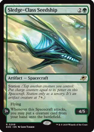 Sledge-Class Seedship (PPEOE-208) - rare - Foil
