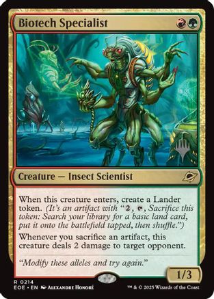 Biotech Specialist (PPEOE-214) - rare - Foil