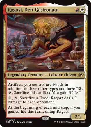 Ragost, Deft Gastronaut (PPEOE-224) - rare - Foil