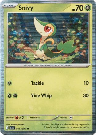 Snivy (001/086) - MCP  - Common - Holofoil