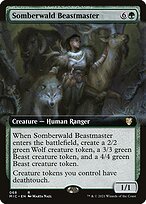Somberwald Beastmaster (MIC-068) - rare: (Extended Art)