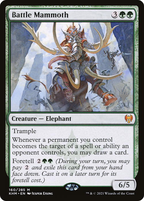 Battle Mammoth (PPKHM-160P) - mythic - Foil