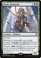 Battle Mammoth (PPKHM-160P) - mythic