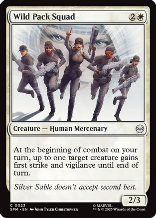Wild Pack Squad (SPM-023) - common