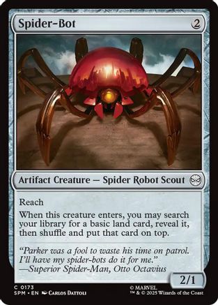 Spider-Bot (SPM-173) - common - Foil