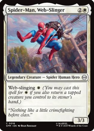 Spider-Man, Web-Slinger (SPM-016) - common