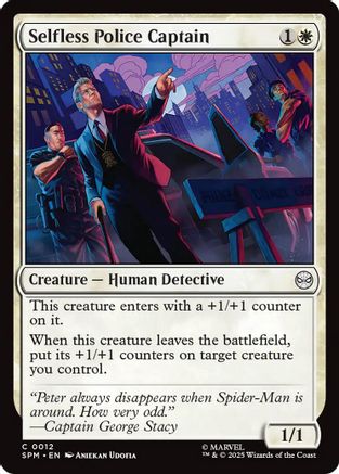Selfless Police Captain (SPM-012) - common