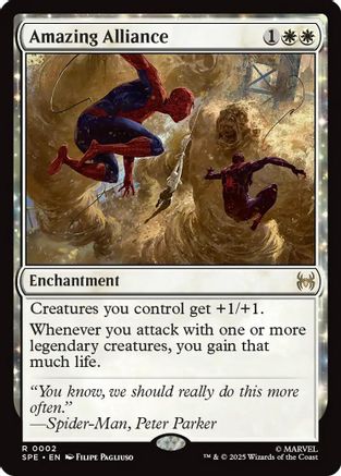 Amazing Alliance (SPE, MAR-002) - rare