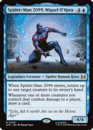Spider-Man 2099, Miguel O'Hara (SPE, MAR-008) - mythic - Foil
