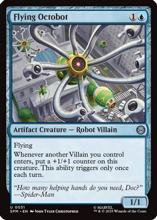 Flying Octobot (SPM-031) - uncommon - Foil