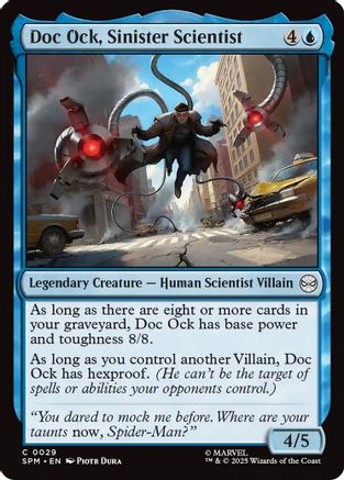 Doc Ock, Sinister Scientist (SPM-029) - common