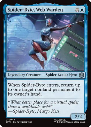 Spider-Byte, Web Warden (SPM-044) - uncommon - Foil
