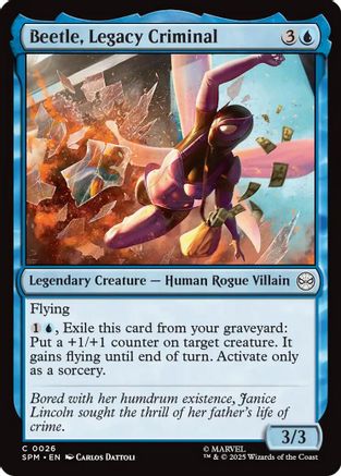 Beetle, Legacy Criminal (SPM-026) - common