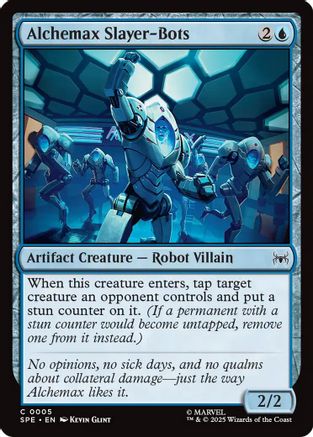 Alchemax Slayer-Bots (SPE, MAR-005) - common - Foil