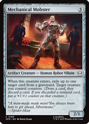 Mechanical Mobster (SPM-168) - common - Foil
