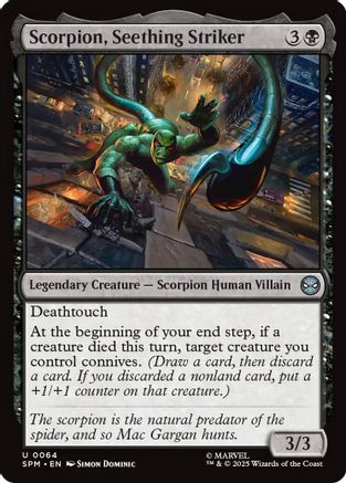Scorpion, Seething Striker (SPM-064) - uncommon - Foil