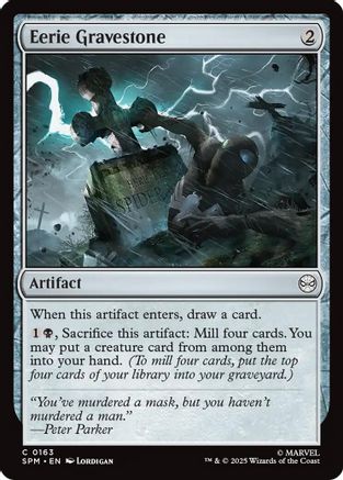 Eerie Gravestone (SPM-163) - common