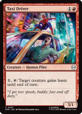 Taxi Driver (SPM-097) - common - Foil