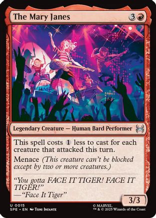 The Mary Janes (SPE, MAR-015) - uncommon - Foil