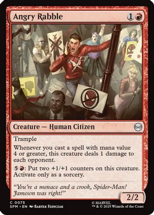 Angry Rabble (SPM-075) - common