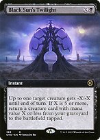 Black Sun's Twilight (ONE-383) - rare: (Extended Art) - Foil