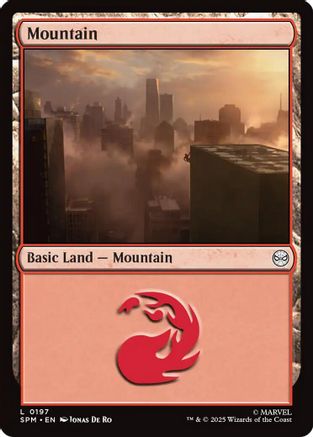 Mountain (0197) (SPM-197) - land - Foil