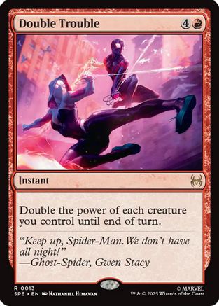 Double Trouble (SPE, MAR-013) - rare - Foil