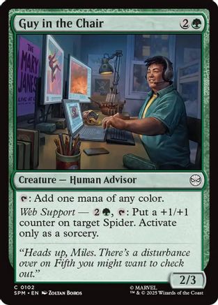 Guy in the Chair (SPM-102) - common