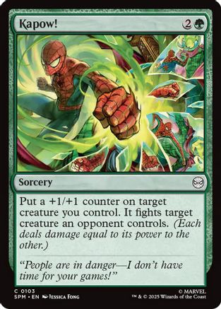 Kapow! (SPM-103) - common - Foil