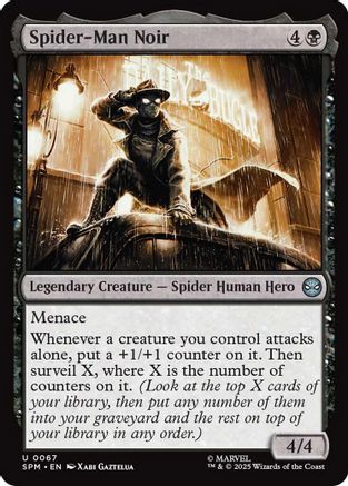 Spider-Man Noir (SPM-067) - uncommon