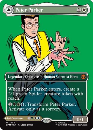Peter Parker (Showcase) (SPM-232) - mythic - Foil