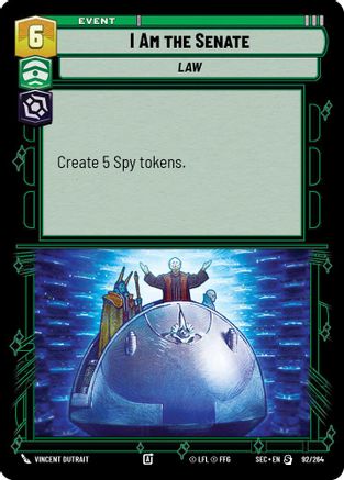 I Am the Senate (92/264) - SOP - Special