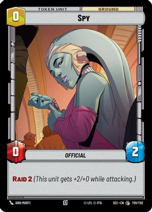 Spy (T01) - SOP - Common