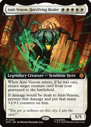 Anti-Venom, Horrifying Healer (Extended Art) (SPM-244) - mythic