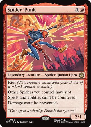 Spider-Punk (SPM-092) - rare