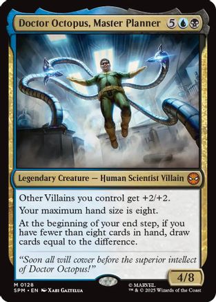 Doctor Octopus, Master Planner (SPM-128) - mythic - Foil