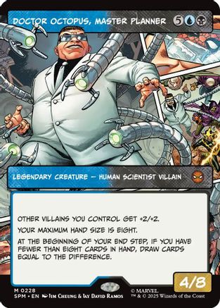 Doctor Octopus, Master Planner (Borderless) (SPM-228) - mythic - Foil