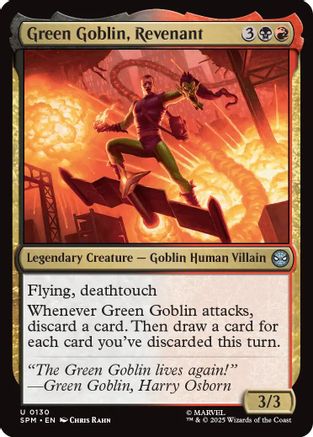 Green Goblin, Revenant (SPM-130) - uncommon - Foil
