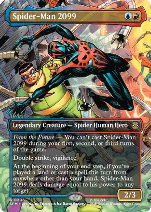Spider-Man 2099 (0205) (Borderless) (SPM-205) - rare
