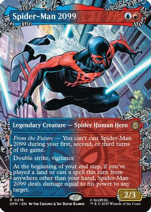 Spider-Man 2099 (0216) (Borderless) (SPM-216) - rare