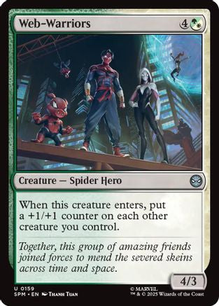 Web-Warriors (SPM-159) - uncommon